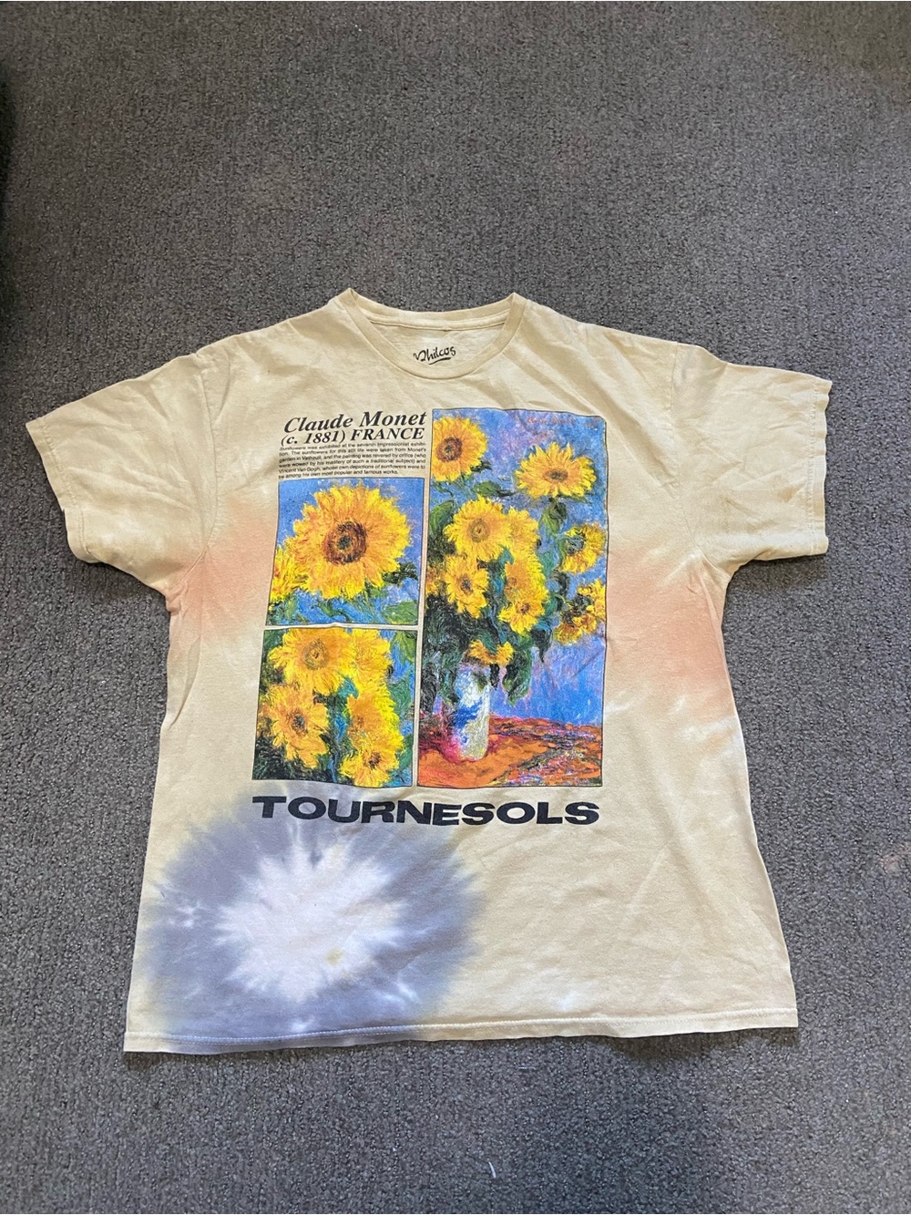 Philcos Claude Monet Sunflower “Tournesols” Graphic Tee